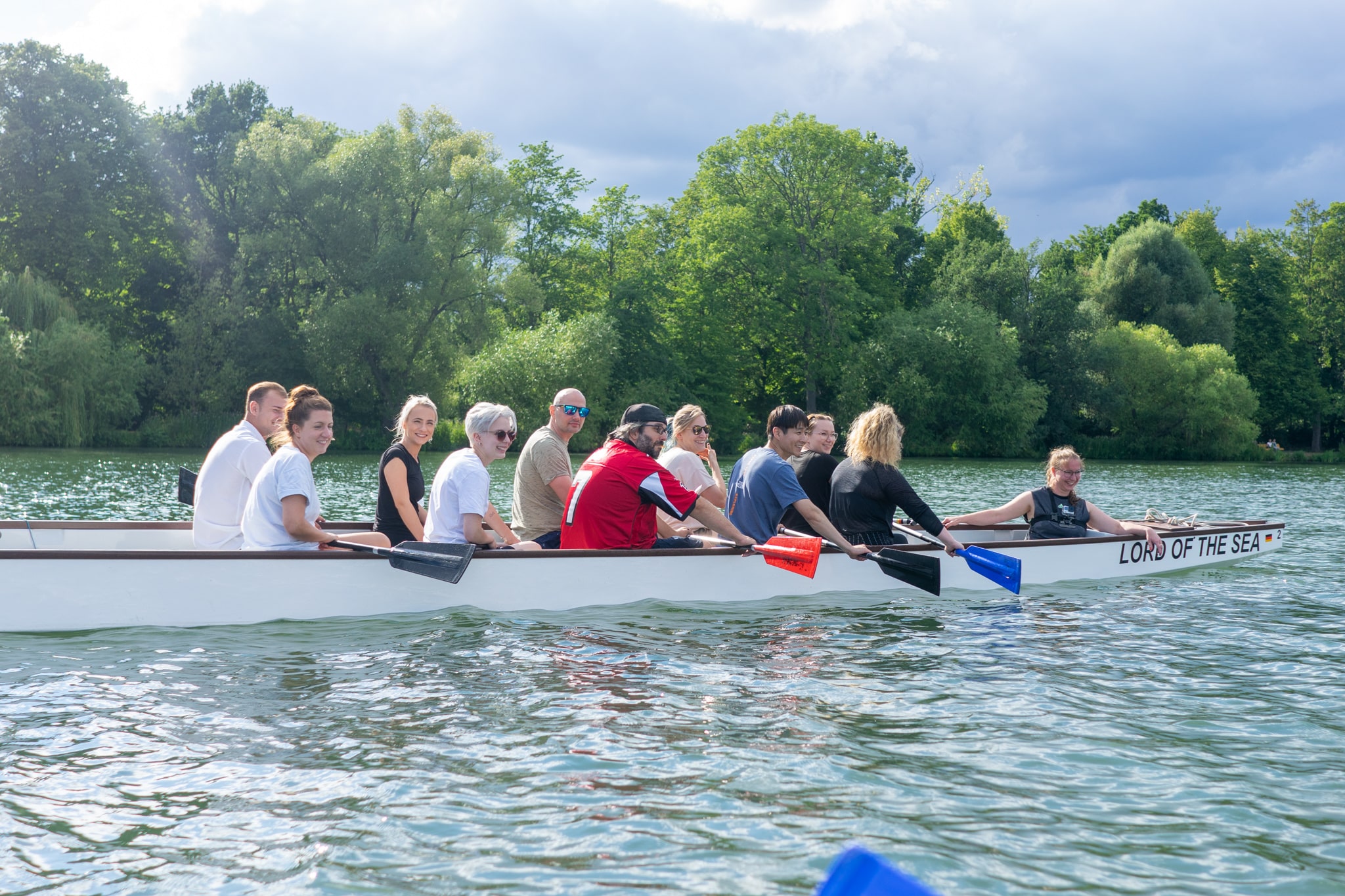BB-Teamevent-Drachenboot-01 Drachenboot auf dem Maschsee in Hannover