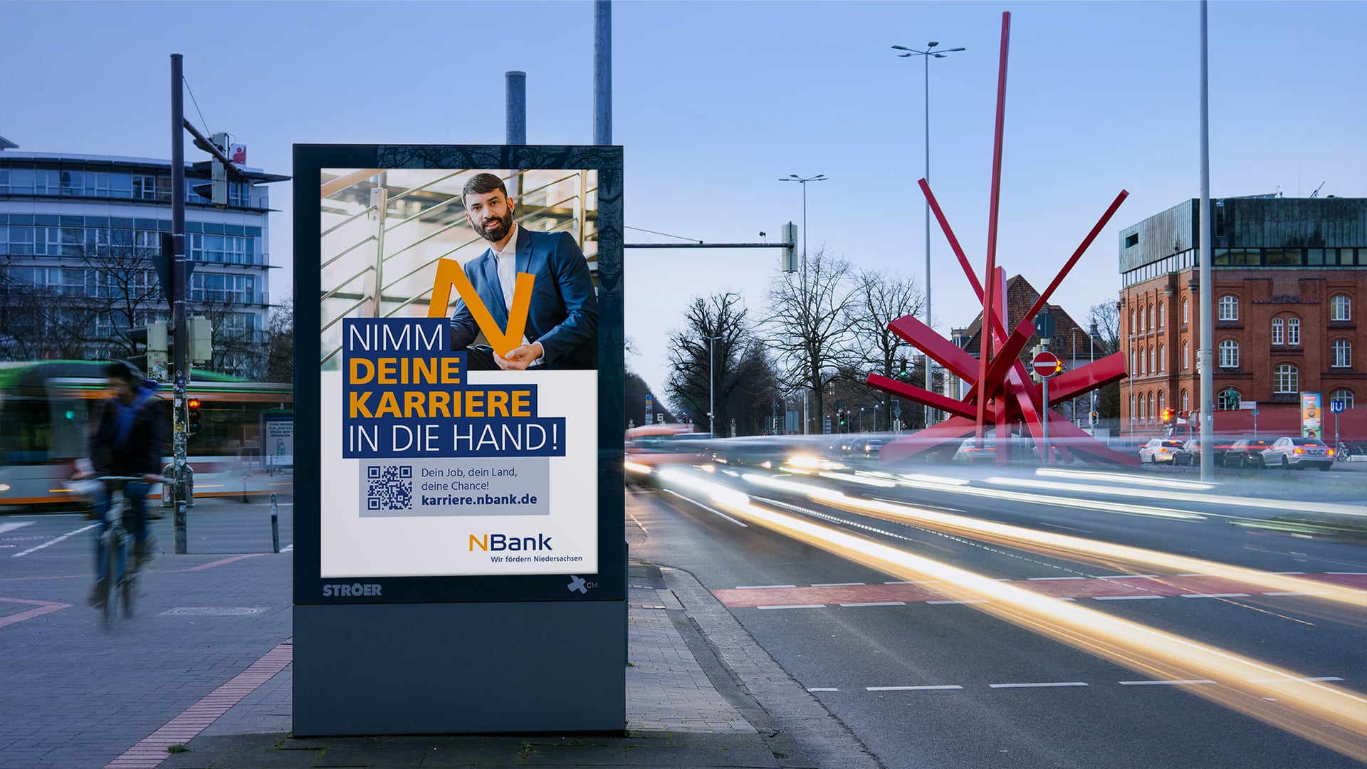 BundB_Blog_NBank-Recruiting-3 NBank Recruiting-Kampagne Citylight Poster 2