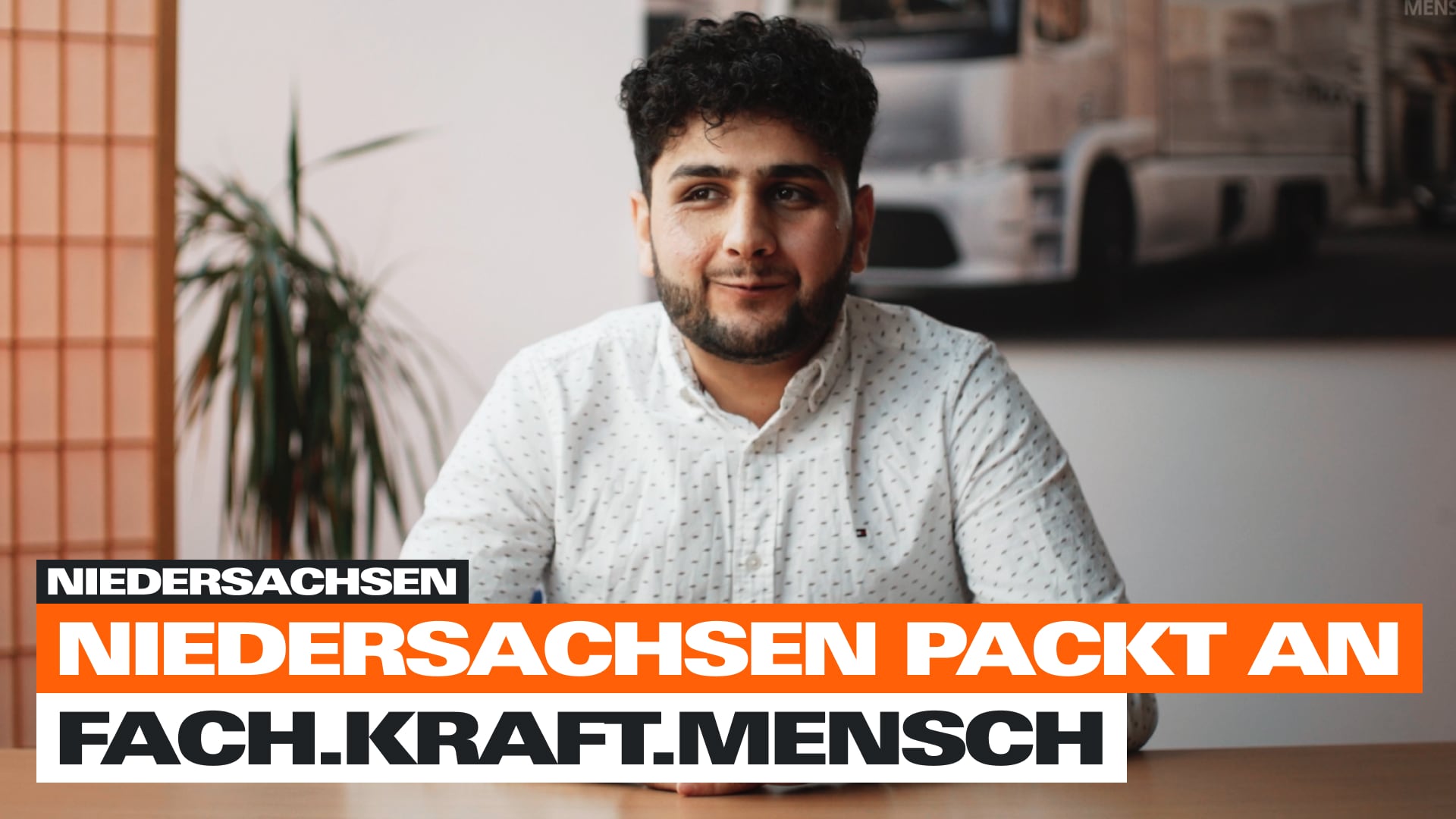 Vorschaubild Video Reportage Niedersachsen packt an – Fach.Kraft.Mensch.