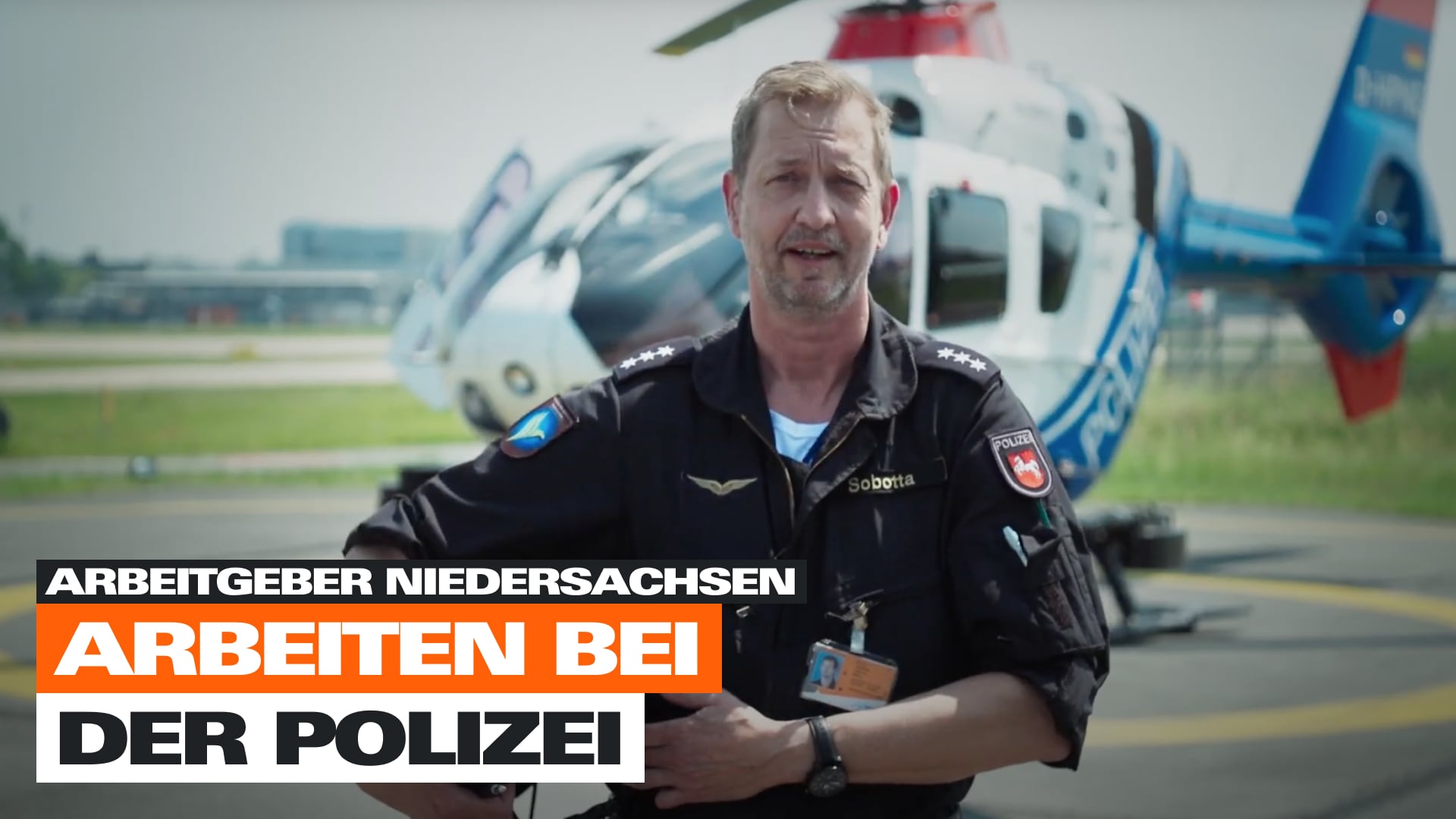 Vorschaubild Video Reportage Arbeitgeber Niedersachsen – Arbeiten bei der Polizei