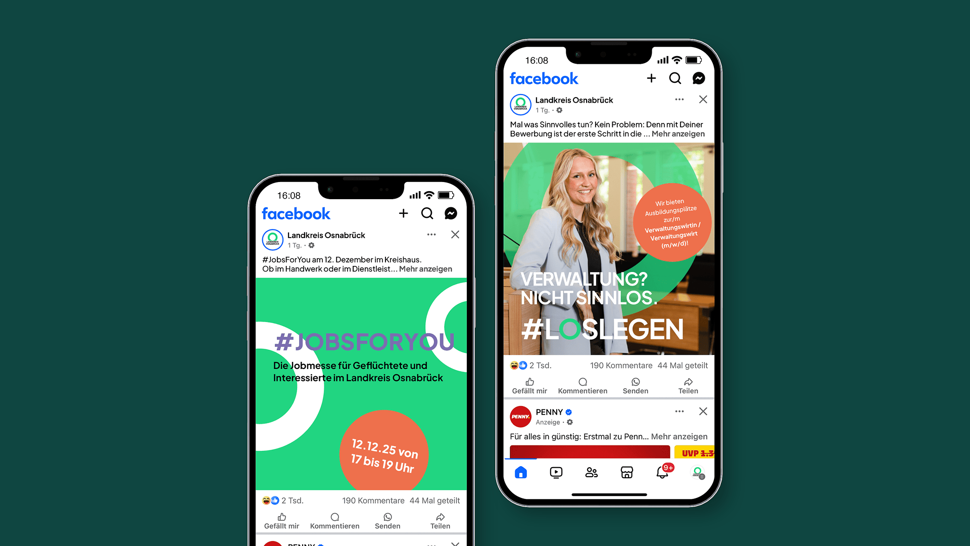 BundB_Referenz_LKOS_11_some-1 acebook-Posts zur Kampagne #LOSLEGEN des Landkreises Osnabrück – digitale Anzeigen für Ausbildung und Karriere im öffentlichen Dienst.